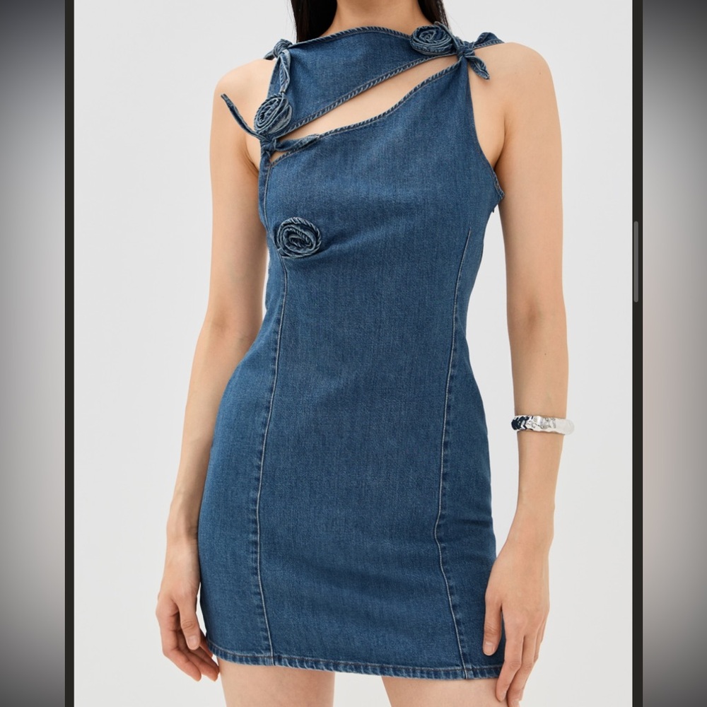 Coperni Denim Mini Dress